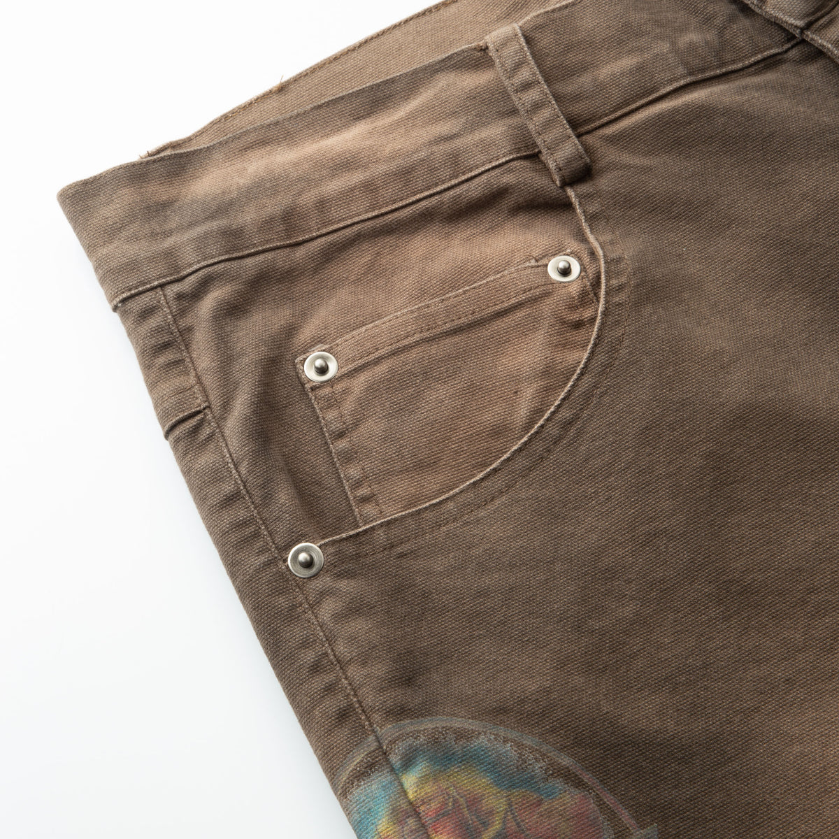 After Work Wear Pants - Brown