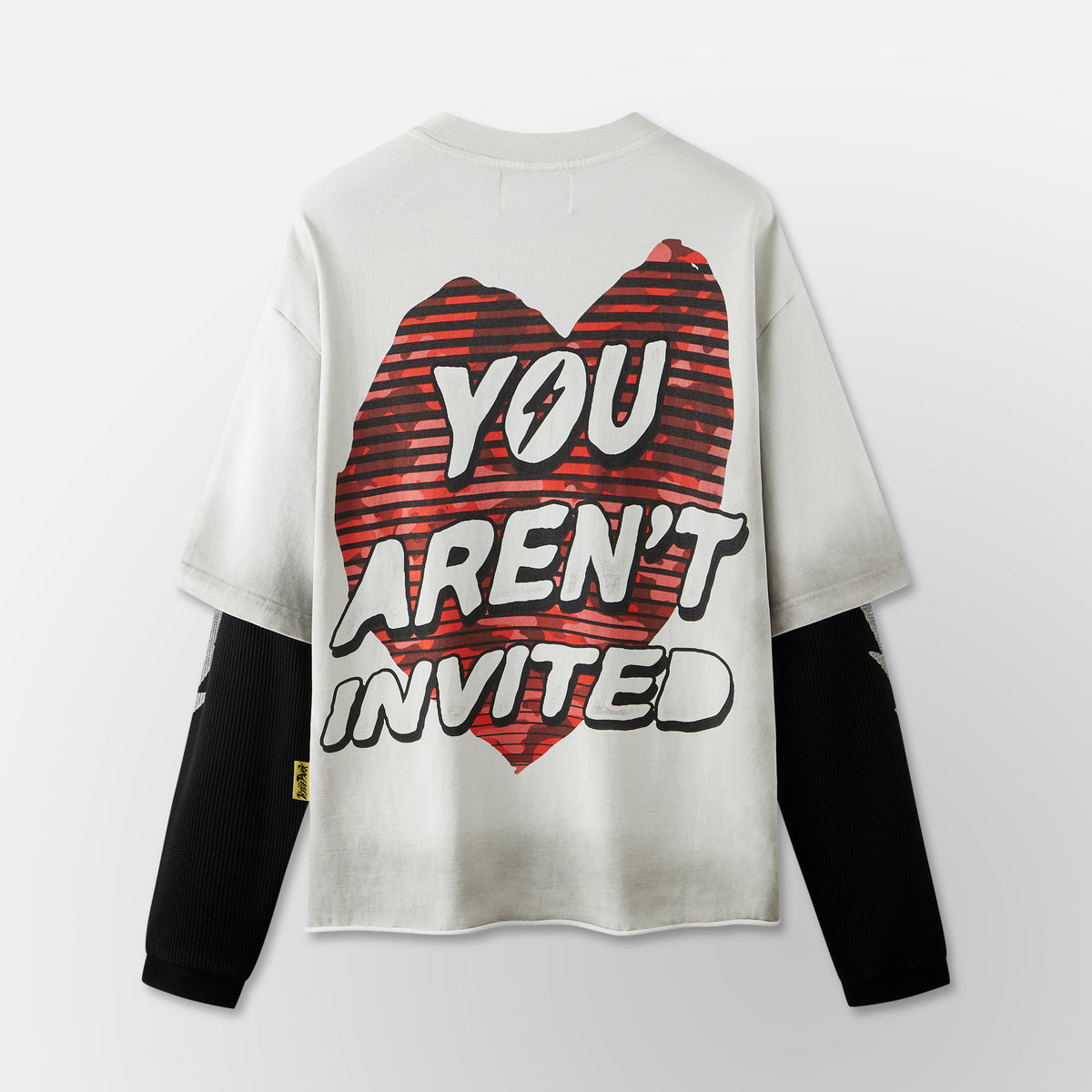 Yai-bolted camo heart -Cream red camo