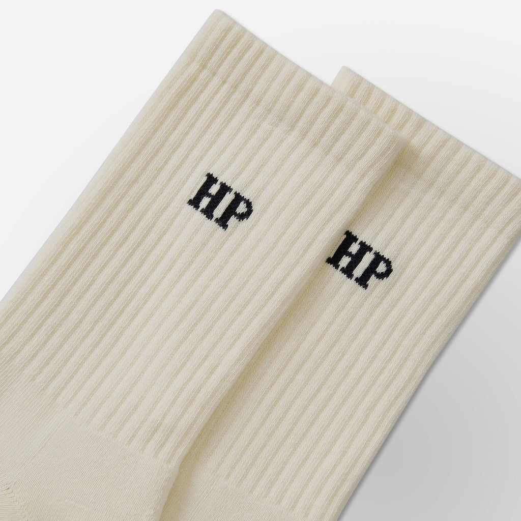 FNDMNTLS- Over Size Sock- Cream
