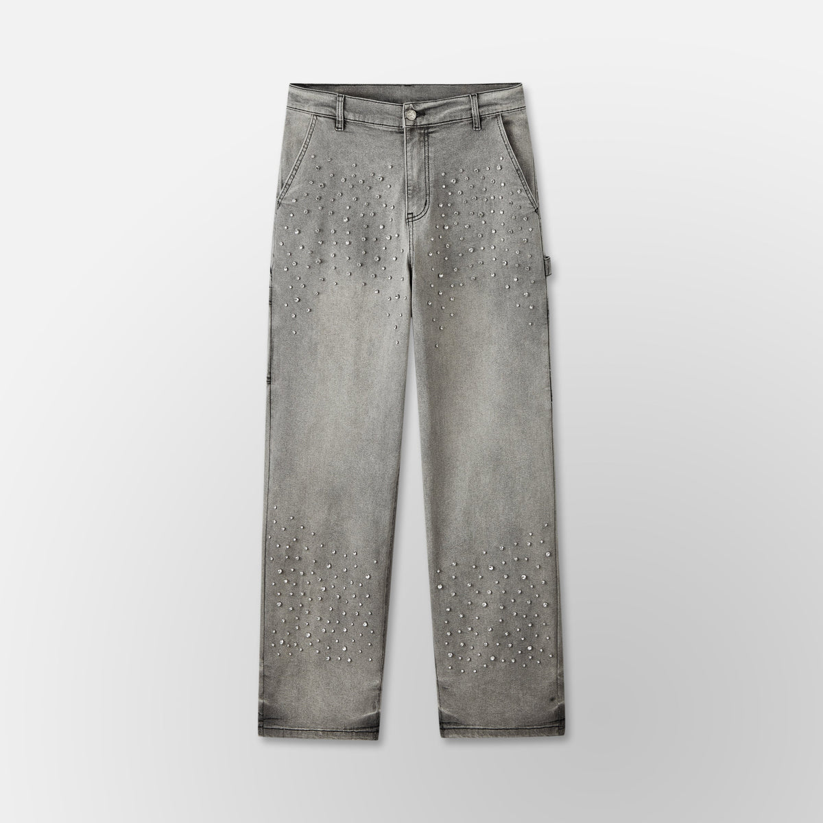 Jewels Denim Work Pants - Black