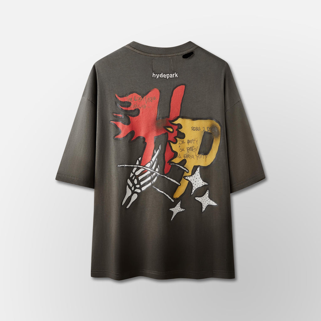 HP Star Tee - Dark Grey