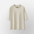 FNDMNTLS- Over Size Tee- Cream