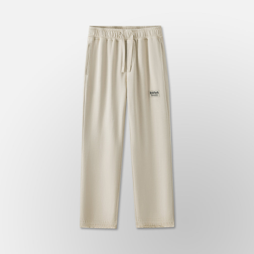 FNDMNTLS- Wide Jogger- Cream