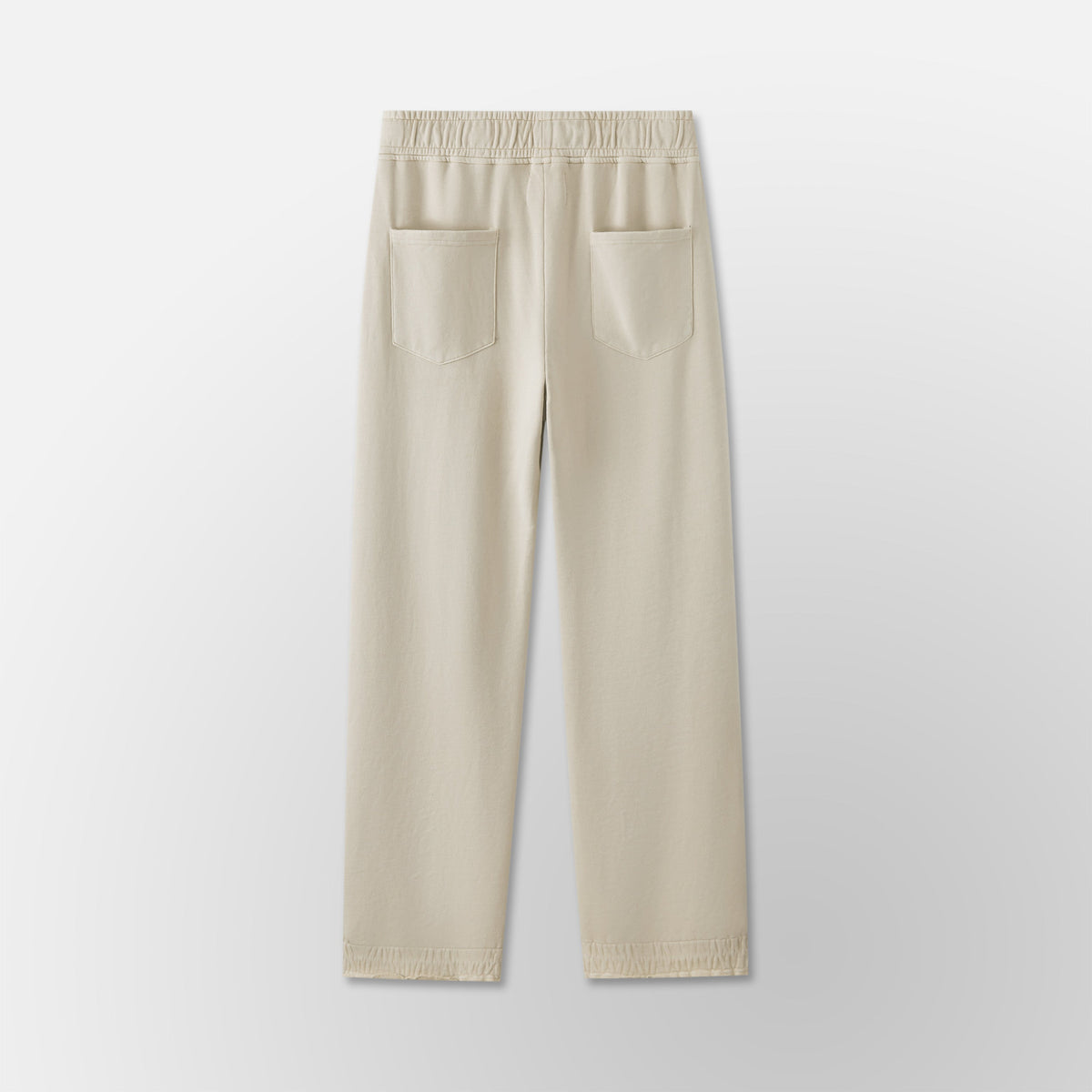 FNDMNTLS- Wide Jogger- Cream