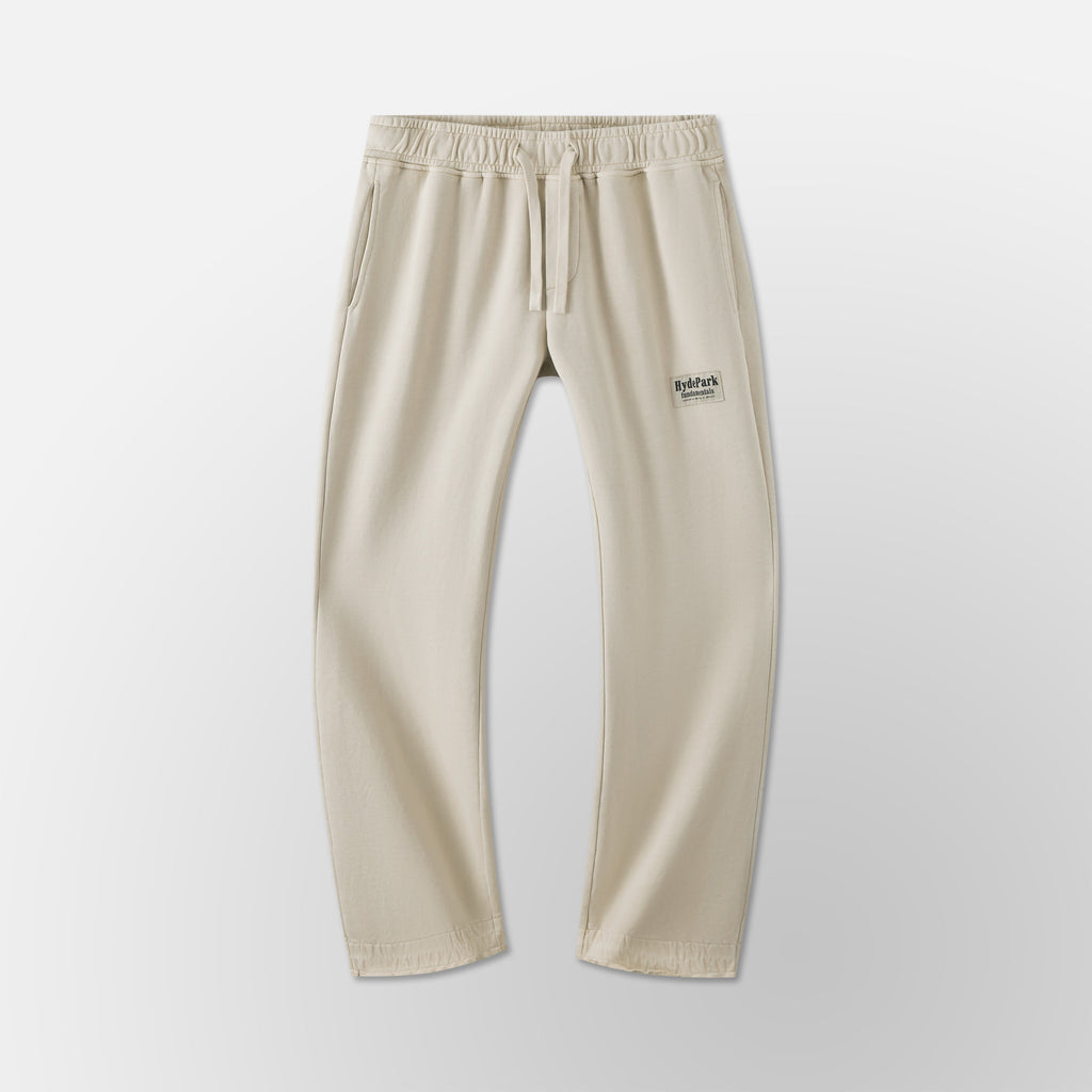 FNDMNTLS- Wide Jogger- Cream