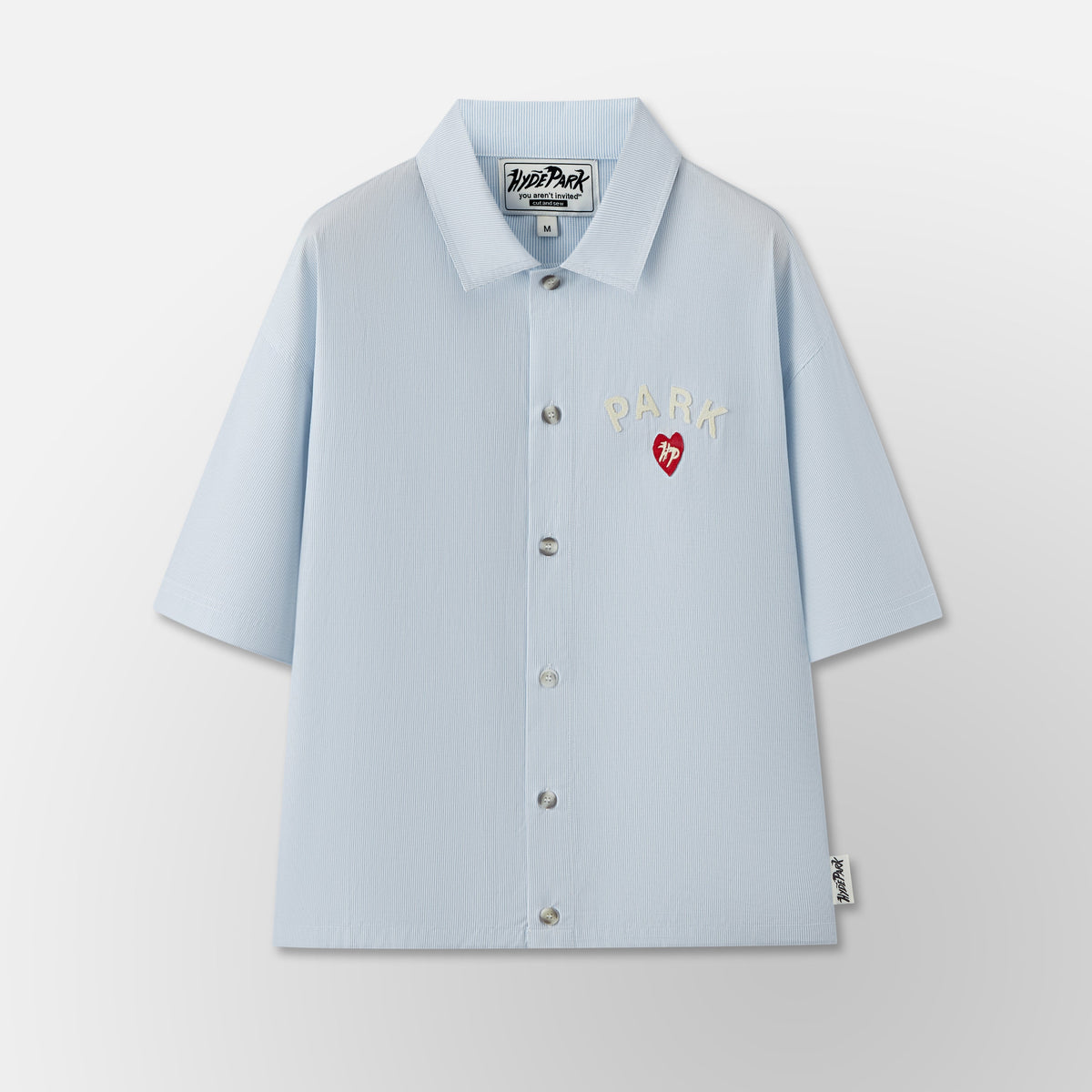 Casual Pin Stripe Shirt - Blue
