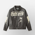 Super Speed Racer Moto Jacket - Black