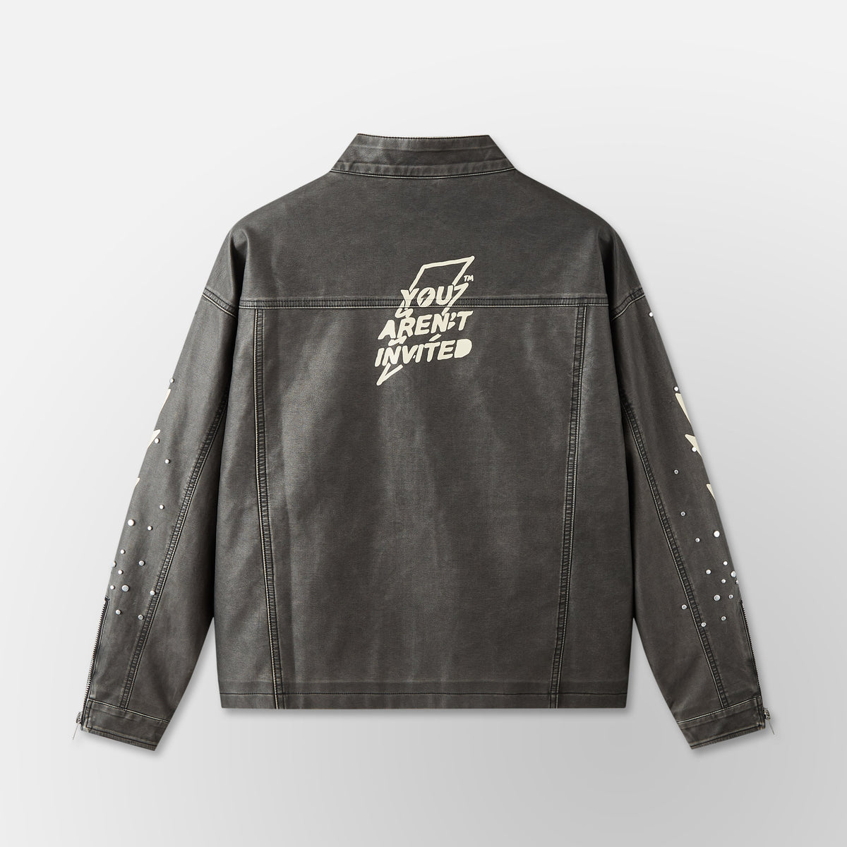 Super Speed Racer Moto Jacket - Black