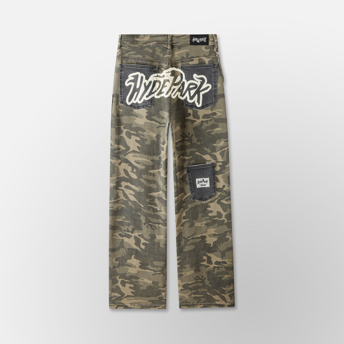 Pockets Everywhere Camo/Denim - Green Camo