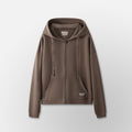 FNDMNTLS- Over Size Zip Hoodie- COCO