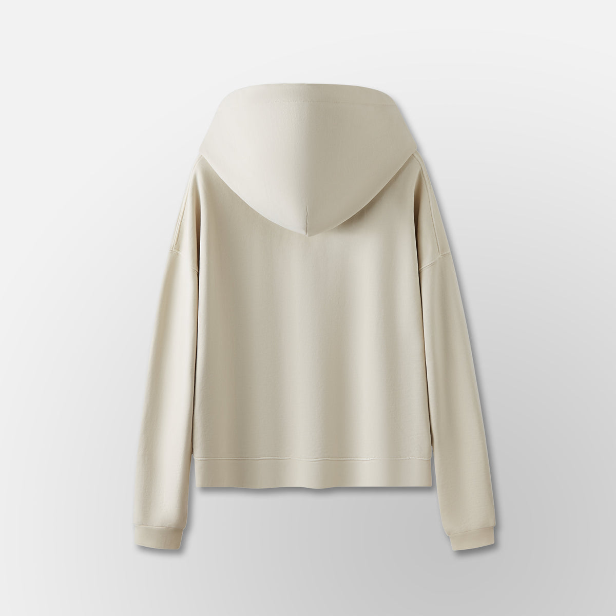 FNDMNTLS- Over Size Hoodie - Cream
