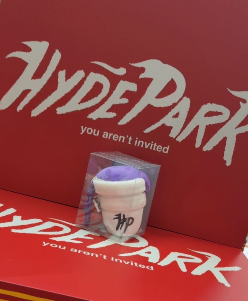 Double Cup Plush - Purple/White