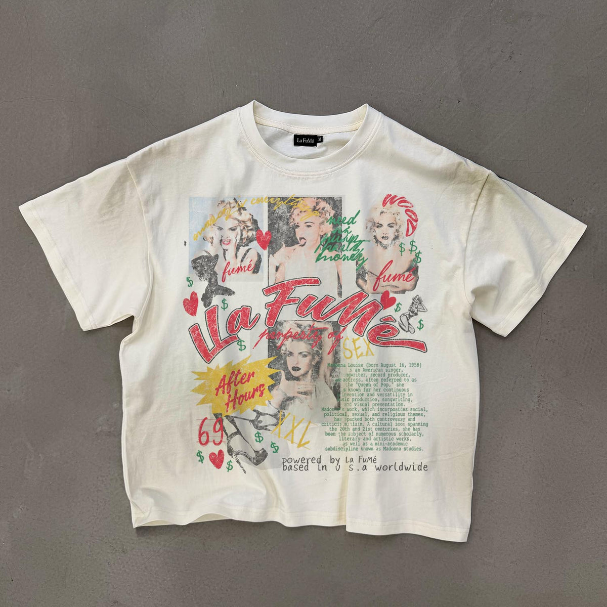 Party Girl Tee  - Cream