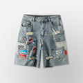 Pockets Everywear Denim Shorts - Blue