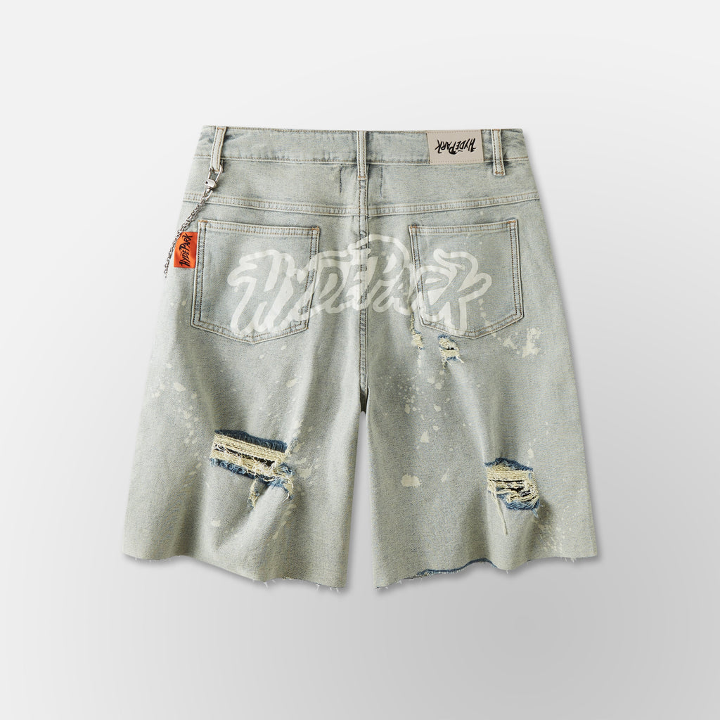 Pockets Everywear Denim Shorts - Blue