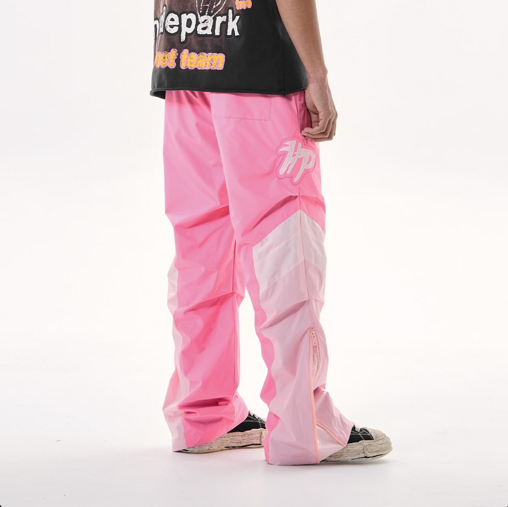 Street Team Windbreaker Pants - Pink