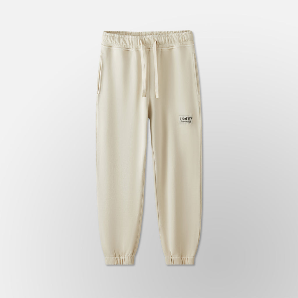 FNDMNTLS- Taper Jogger- Cream